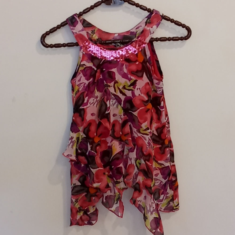 Sequins Ruffle Top - Picture 6 of 6